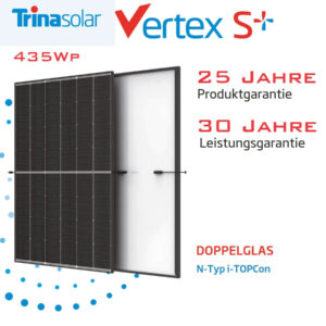 Trina Vertex S+ TSM-NEG9R.28/445Wp Monofazial Glas-Glas Black Frame